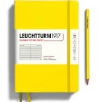 Leuchtturm1917 : A5 Hard Cover Notebook : 80gsm : 251 Pages : Dotted : Lemon