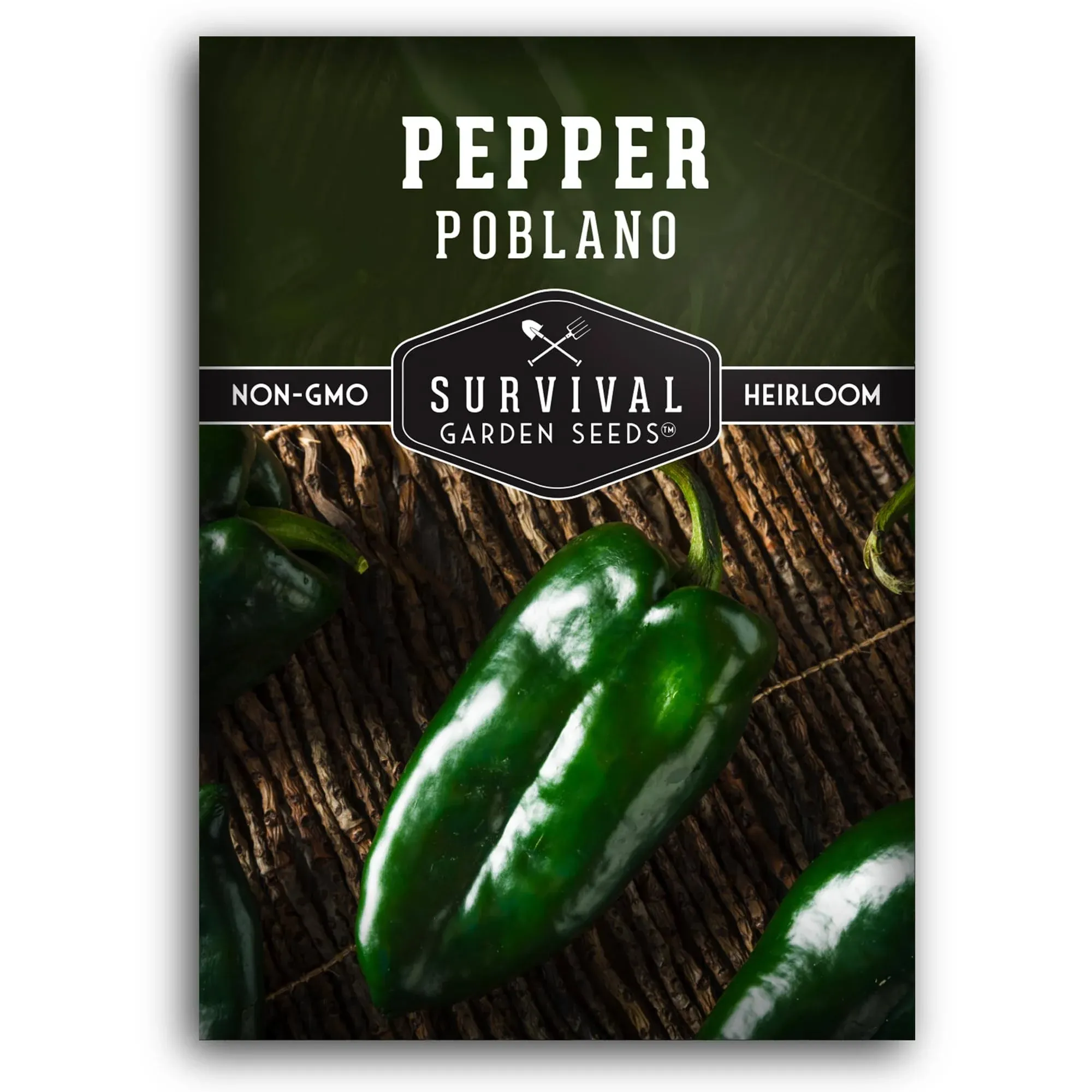 Poblano Pepper Seeds - Ancho Chili