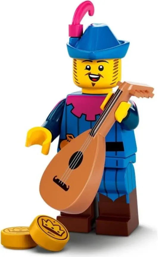 LEGO Minifigures Series 22 Minifig 71032 CMF - ( WANDERING BARD ) Robin Hood