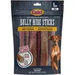 Cadet Bully Hide Sticks All-Natural Dog Chews, Small, 9 Count