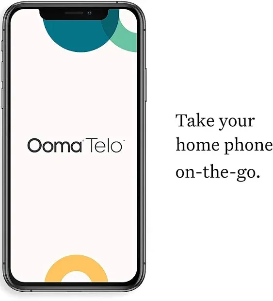 Ooma Telo Air 2 VO IP Free Home Phone Service with Wireless and Bluetooth CONNECTIVITY. Affordable Internet Based Landli