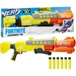 NERF Fortnite Legendary TAC Blaster Nerf Gun With 6 Darts Ages 8+ New Toy Fire