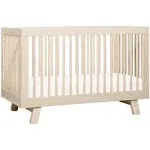 Babyletto Hudson 3-in-1 Convertible Crib with Toddler Conversion Kit - Washed Natural