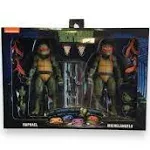 NECA Tmnt Raphael & Michelangelo 2-Pack