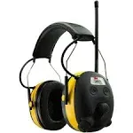 3M WorkTunes Connect Hearing Protector Wired 90541-80025T AM/FM Radio Bass Boost