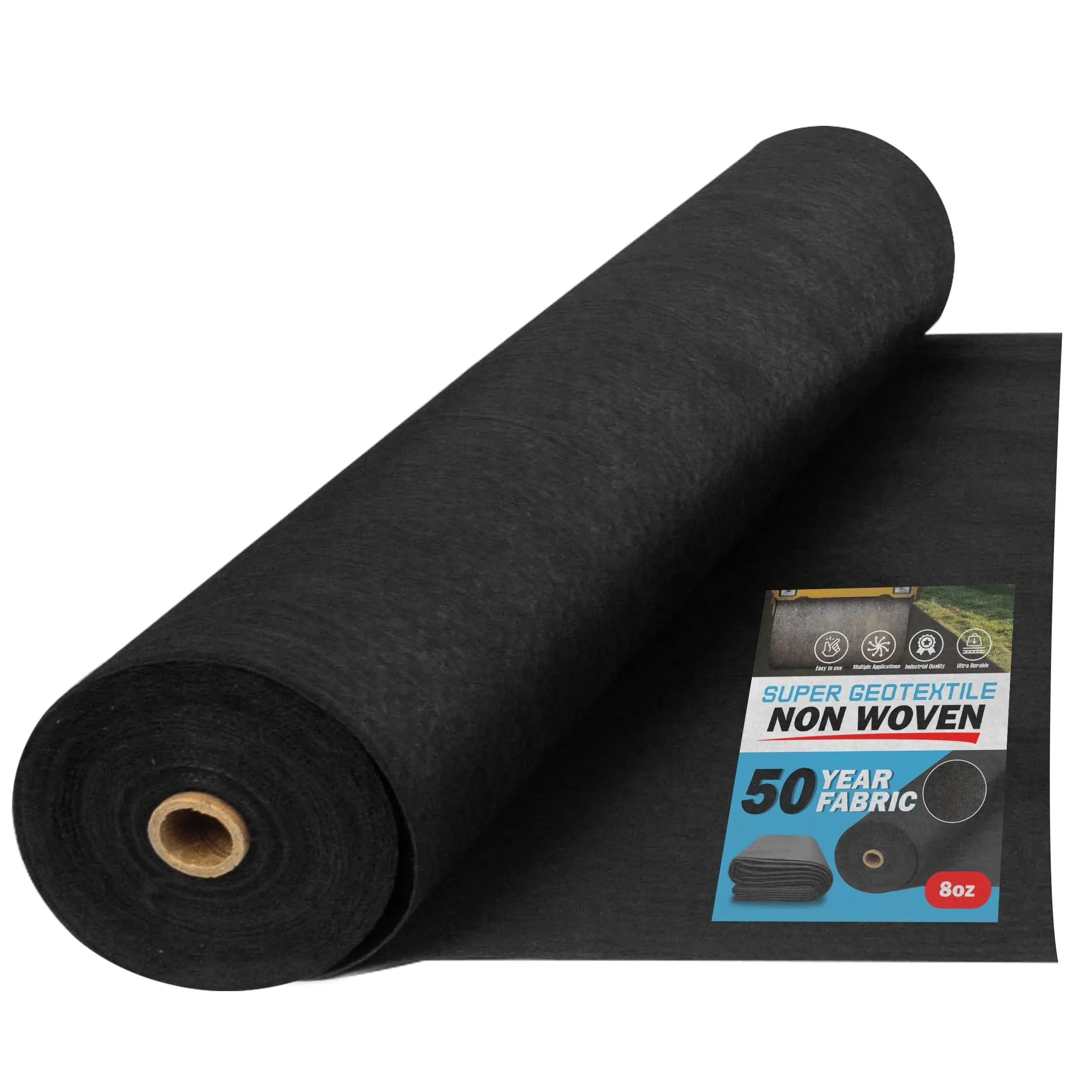 Super Geotextile 4 6 8 oz Non Woven Fabric for Landscaping