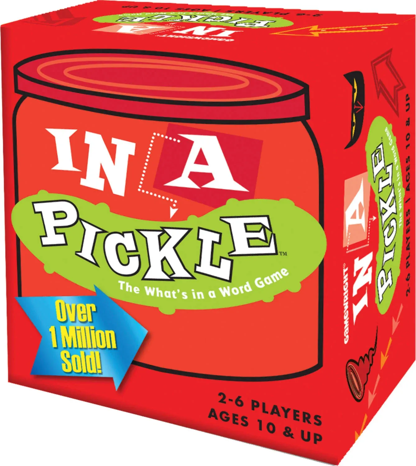 Gamewright Mini In A Pickle Card Game, Multi-colored, 5", 120 months to 180 months