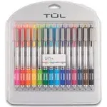 TUL® GL Series Retractable Gel Pens, Medium Point, 0.7 mm, Assorted Barrel Colors, Assorted Candy Ink Colors, Pack of 14 Pens