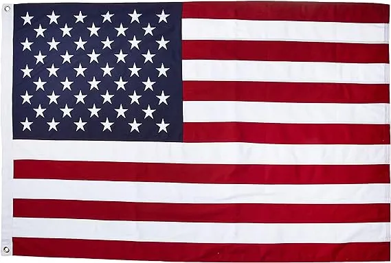 Online Stores, PA LLC American Flag 4ft x 6ft Cotton