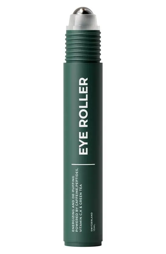 Wolf Project Under Eye Roller with Caffeine, Vitamin C and Peptides - Energizing Eye Serum for Dark Circles and Puffiness, Fine Lines, Wrinkles - 0.5 fl oz (Pack of 1)