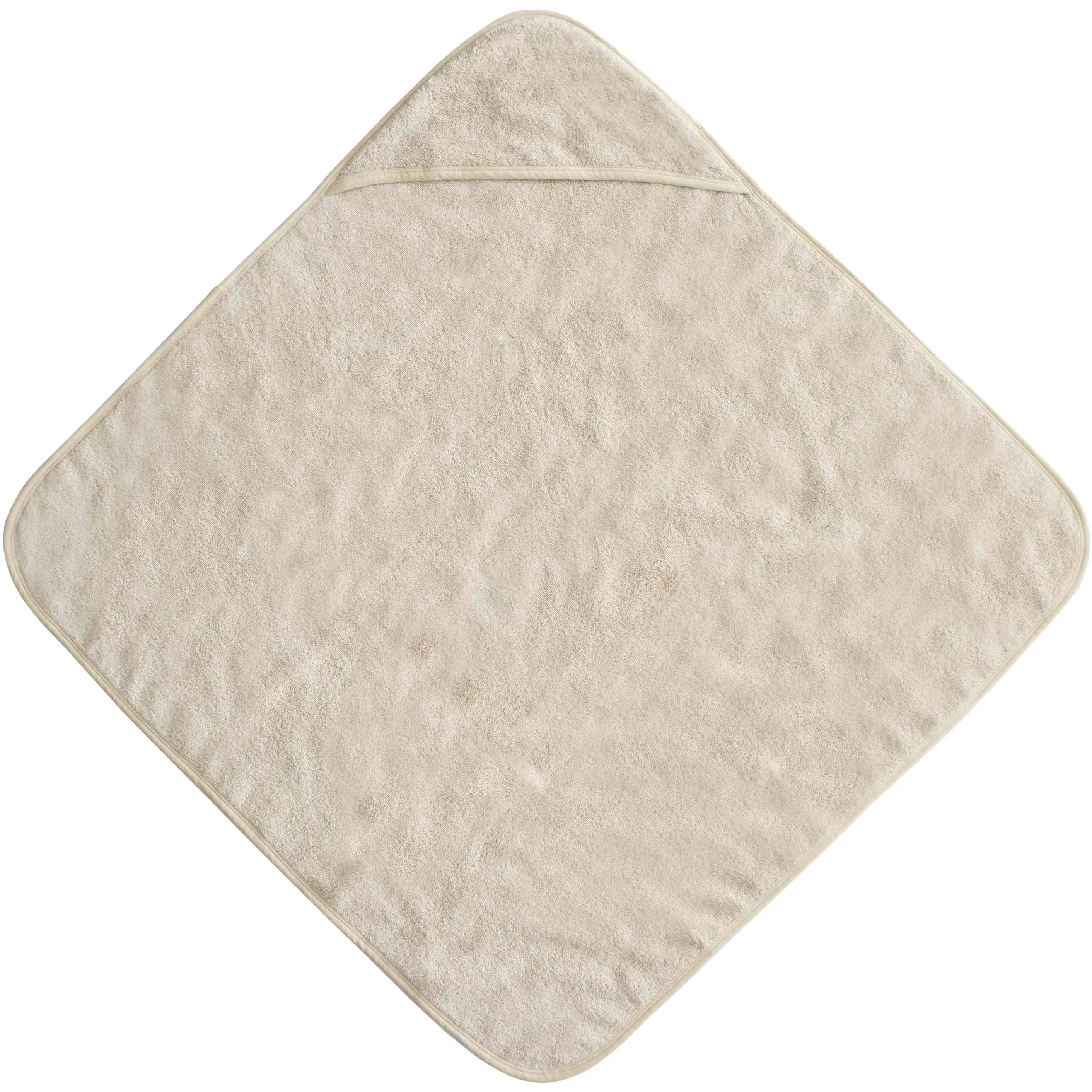 Mushie - Organic Cotton Baby Hooded Towel Fog