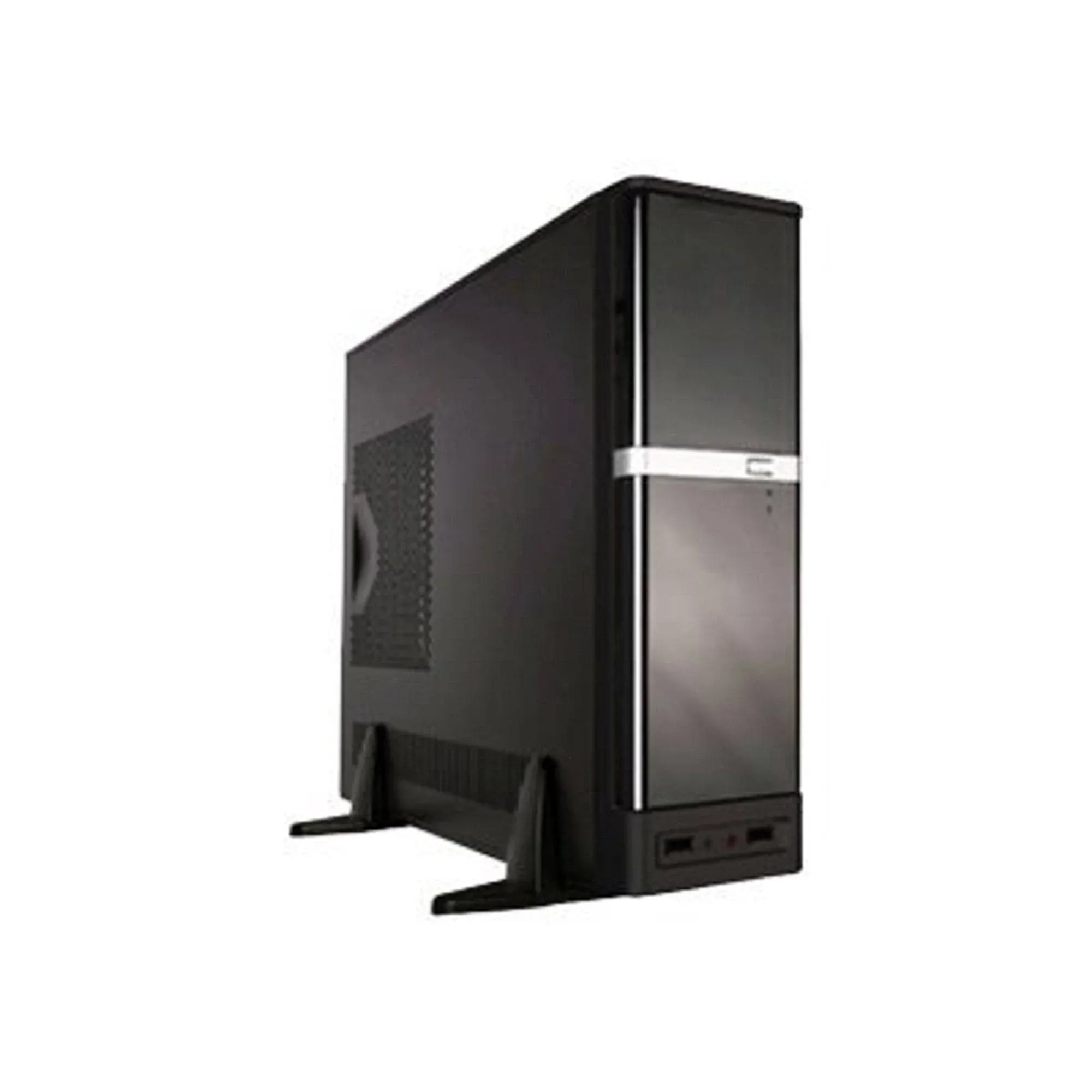 APEX DM-387 Black Steel Micro ATX Media Center / Slim HTPC Computer Case w/ ATX12V TFX 275W Power Supply