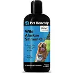 PetHonesty Wild Alaskan Salmon Oil Liquid Supplement for Dogs & Cats, 16-oz Bottle