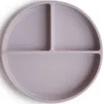 Mushie - Silicone Suction Plate Soft Lilac