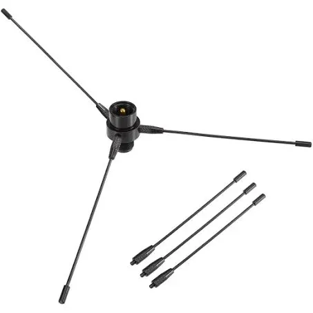 UAYESOK Mobile Base Antenna Ground Plane Kit, VHF/UHF 2m/70cm PL259 to SO239 Ground Plane Mount Antenna, 136-174MHZ/400-470MHZ