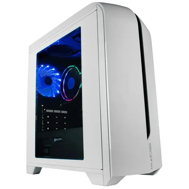 Periphio Terra Prebuilt Gaming PC Computer - AMD Ryzen 5 (4.4GHz Turbo) | Radeon Vega 7 Graphics | 1TB M.2 NVMe SSD | 16GB DDR4 RAM | Windows 11 RGB Gaming Desktop Tower | WiFi + BT