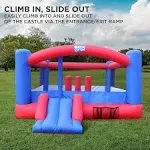 Sunny &amp; Fun Inflatable Bounce House Giant Blow-Up Jump Bouncy Castle