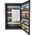 64 Place Key Lock Box Storage Safe Cabinet Wall Mount Hook Organizer Car Dealers