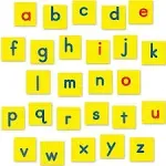 EZRead Magnetic Foam Lowercase Letter Tiles by Really Good Stuff