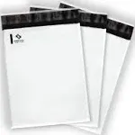 Kkbestpack Poly Mailers Shipping Envelope Self Sealing Bags (White, 10x13 Pack of 100)