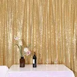 Sparkly Gold PartyDelight Sequin Backdrop, Photography, Christmas Backdrop, 10ft x 10ft