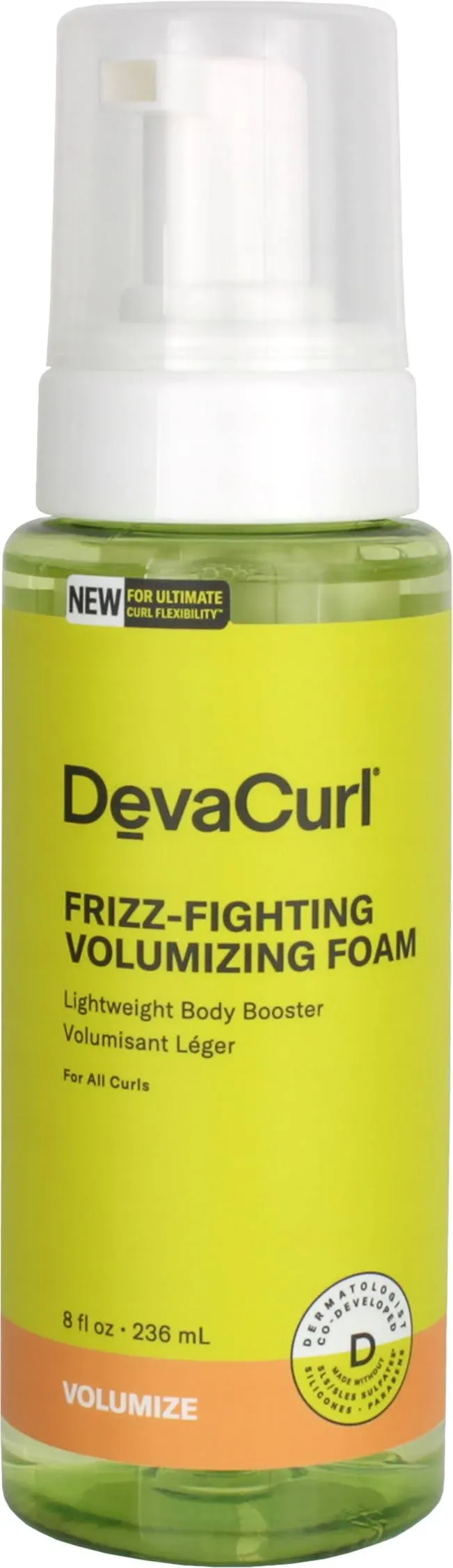 DevaCurl Frizz-Fighting Volumizing Foam - 8 oz