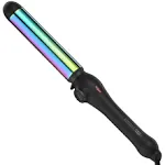 Infinitipro by Conair Rainbow Titanium Curling Wand 1.25'', Rainbow Finish