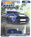 2023 Hot Wheels CUSTOM MUSTANG blue Fast &amp; Furious Premium 1:64 HW Mattel HNW51