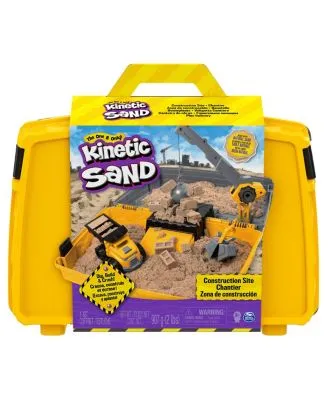 Kinetic Sand Construction Site Folding Sandbox