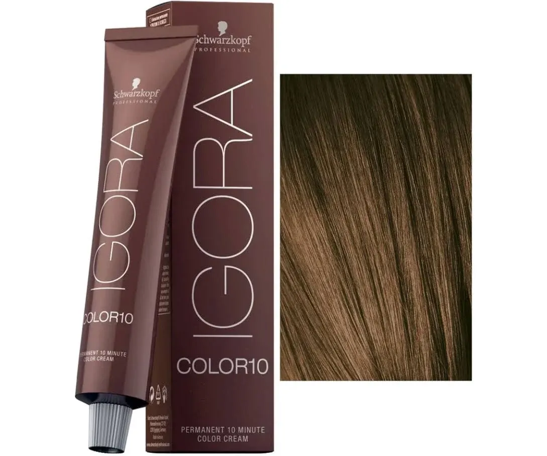 Schwarzkopf Professional Igora Color10 Hair Color - 6-00 Dark Blonde Natural Ext