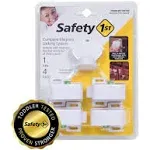 Safety 1st Magnetic 4 Tot Locks Deluxe System Set + 1 Key HS132 NEW SEALED