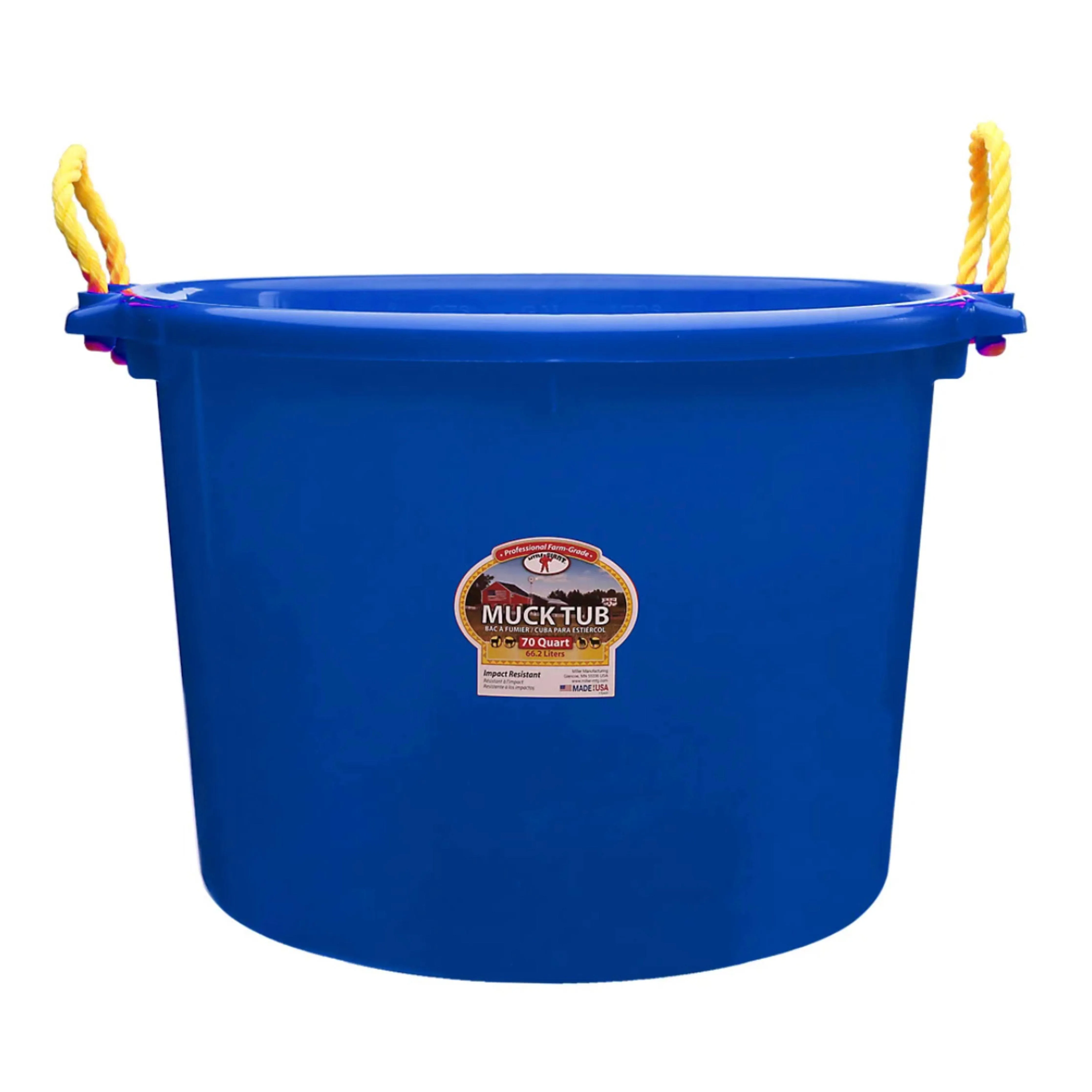 Little Giant 70 Quart Muck Tub - Black