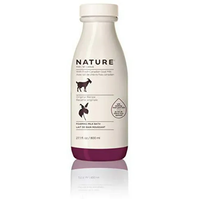 Buy Nature Foaming Milk Bath Lavender Oil 27.1 Oz By Canus Goats Milk | Herbspro.com