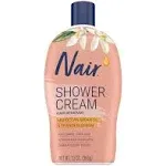 Nair Moroccan Argan Oil Shower Cream Hair Remover - 13 oz