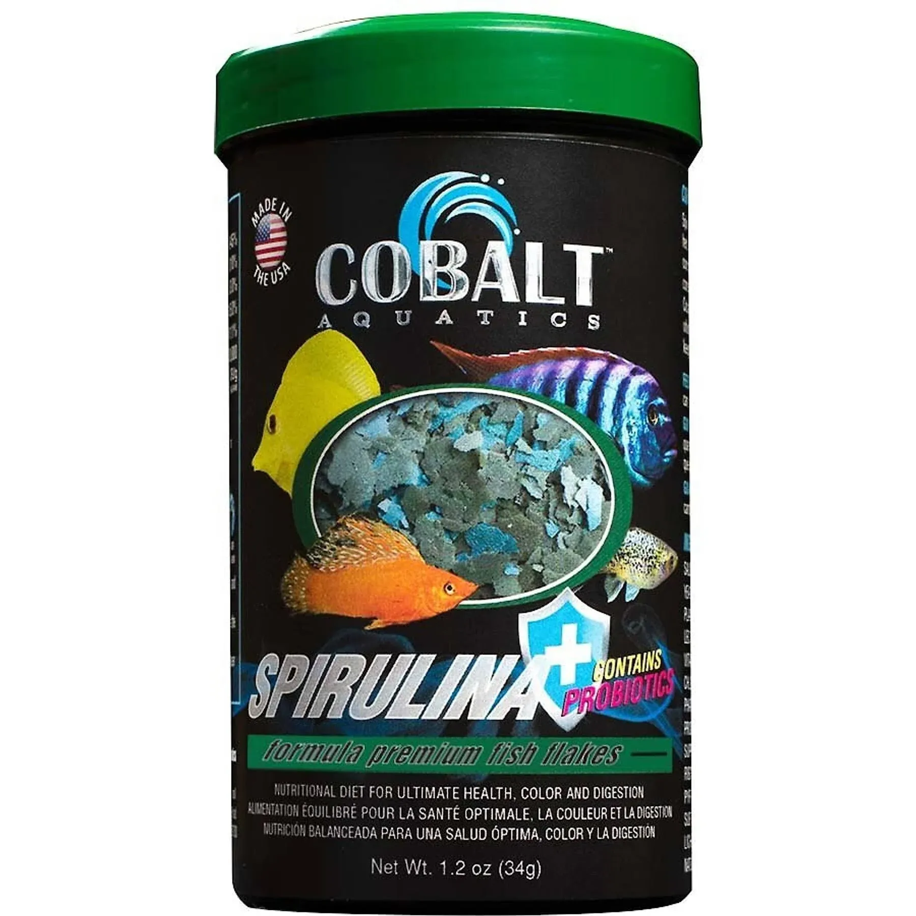 Cobalt 1.2oz Spirulina Flakes