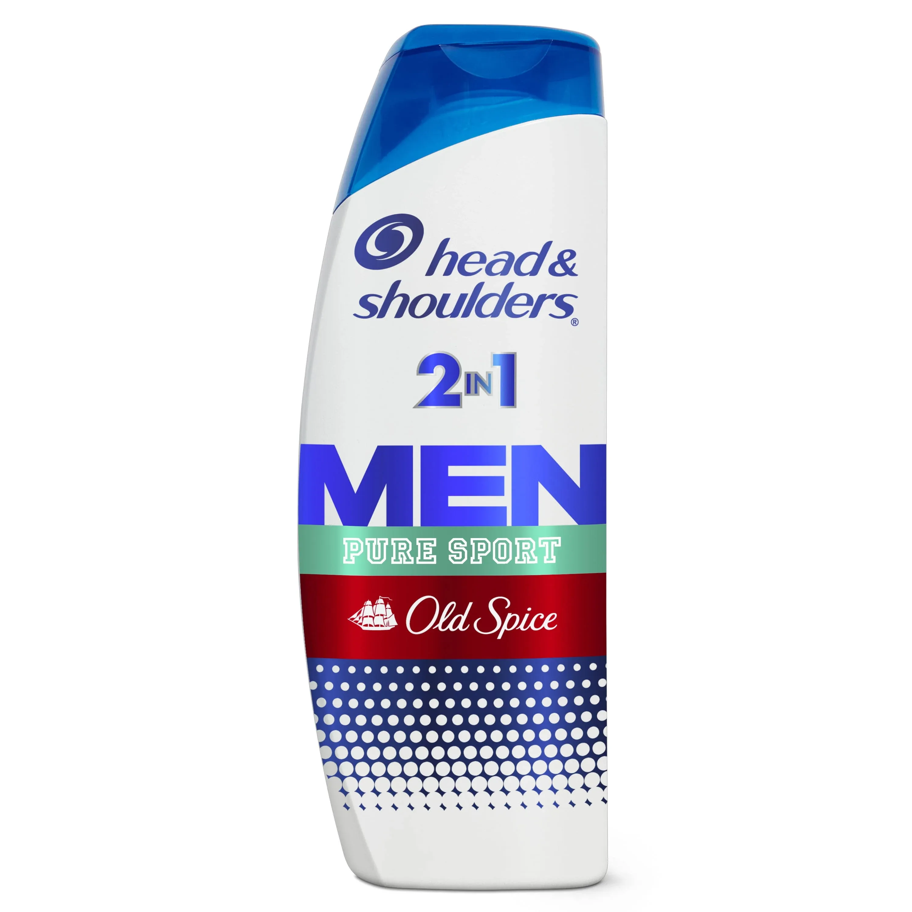 Head & Shoulders Old Spice Pure Sport 2 in 1 Dandruff Shampoo and Conditioner 12.5 fl oz