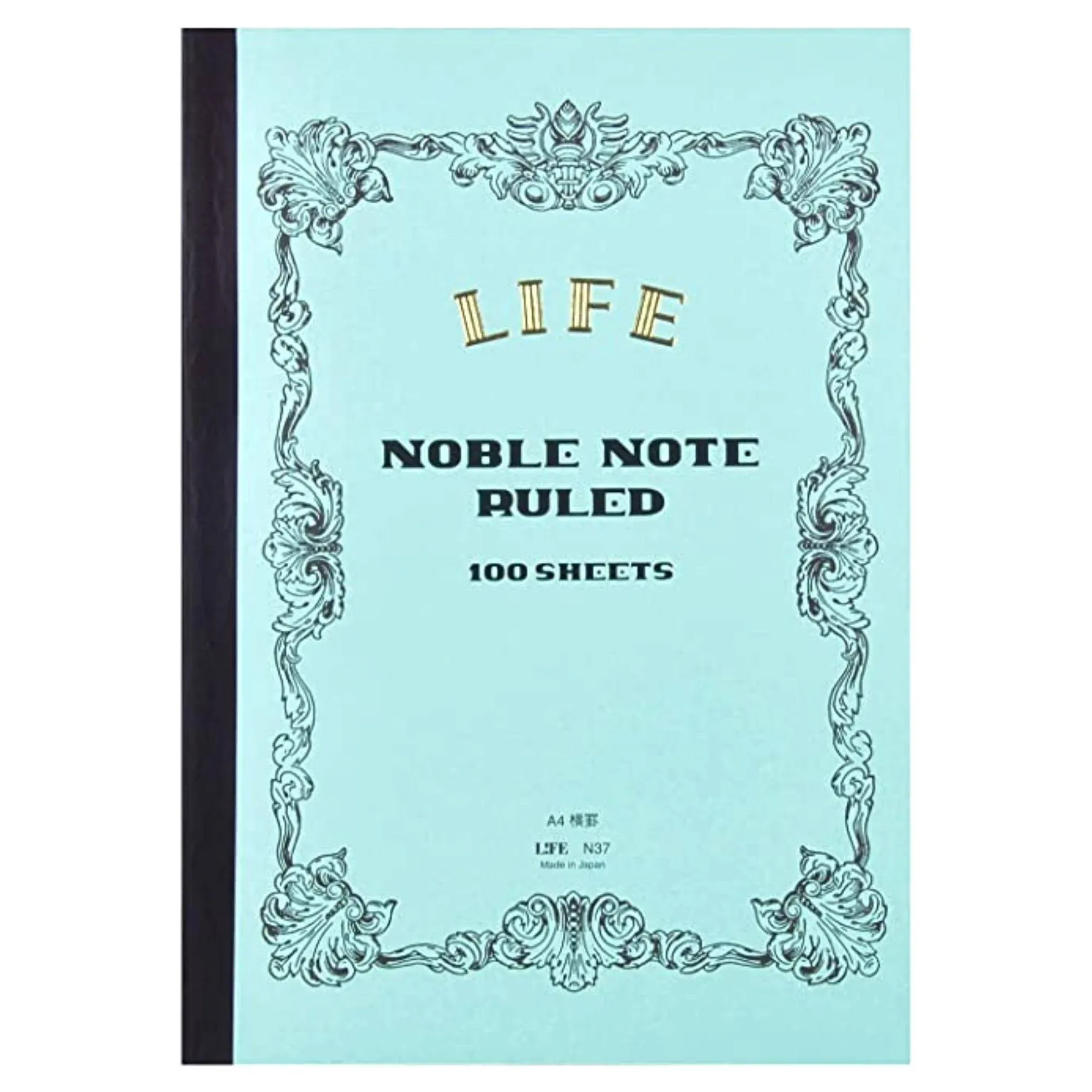 ライフ Life Notebook, Noble Notebook, Ruled, A4, N37