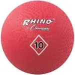 Champion Sports 10" Playground Ball - Red