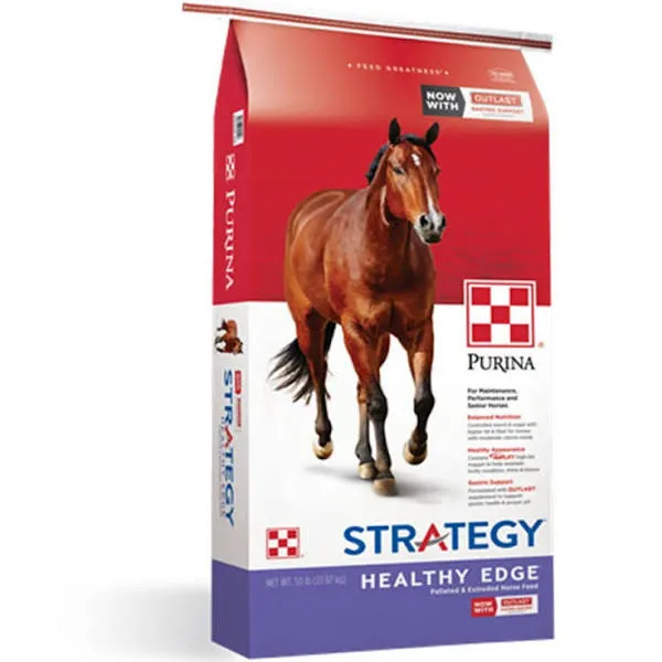 Purina Strategy Healthy Edge Horse Feed (50 lbs)