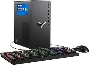 HP Victus 15L Gaming Desktop Intel Core i7-13700F 16GB RAM 1TB SSD, NVIDIA GeForce RTX 4060 Ti in Mica Silver - VTG02-1060H