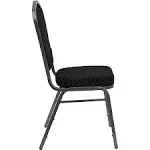 Hercules Series Crown Back Stacking Banquet Chair