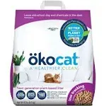 Okocat Low Tracking Clumping Mini Pellets Wood Cat Litter 10-lbs