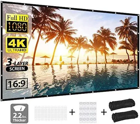 Vamvo Outdoor Projector Screen