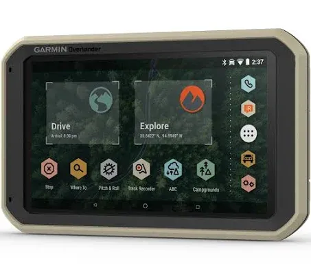 Garmin Overlander, Rugged Multipurpose Navigator for Off-Grid Guidance