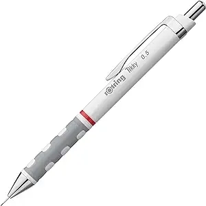 rOtring Mechanical Pencil Tikky, White, 0.5mm (S0770530)