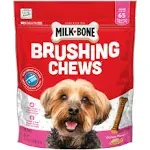 Milk-Bone Brushing Chews Mini Daily Dental Dog Treats, 25.5 oz.