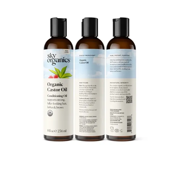 Sky Organics, Organic Castor Oil