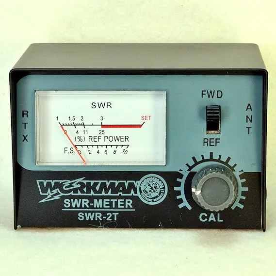 Workman SWR Meter for CB Radio Antennas SWR2T