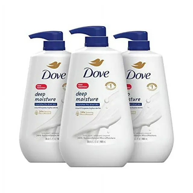 Dove Deep Moisture Body Wash with Pump