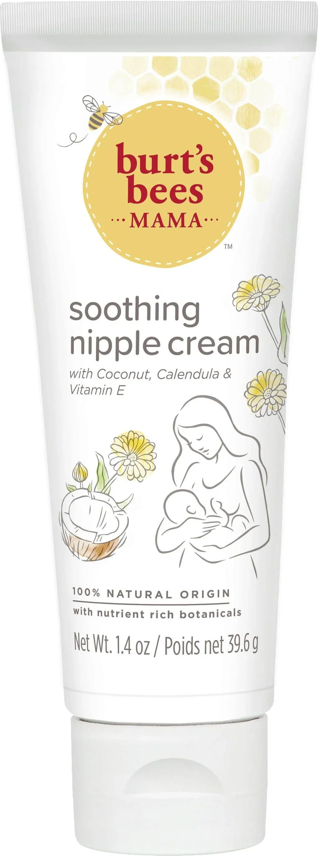 Burt&#039;s Bees Mama Soothing Nipple Cream  1.4 oz